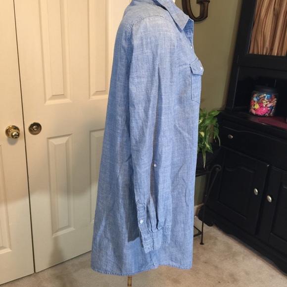 Bit & Bridle Denim Dress/Tunic Size Small - Picture 4 of 7